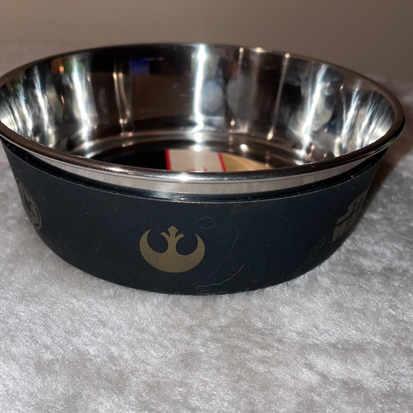 Disney Star Wars 2 cups Small pet bowl new - Picture 4 of 5